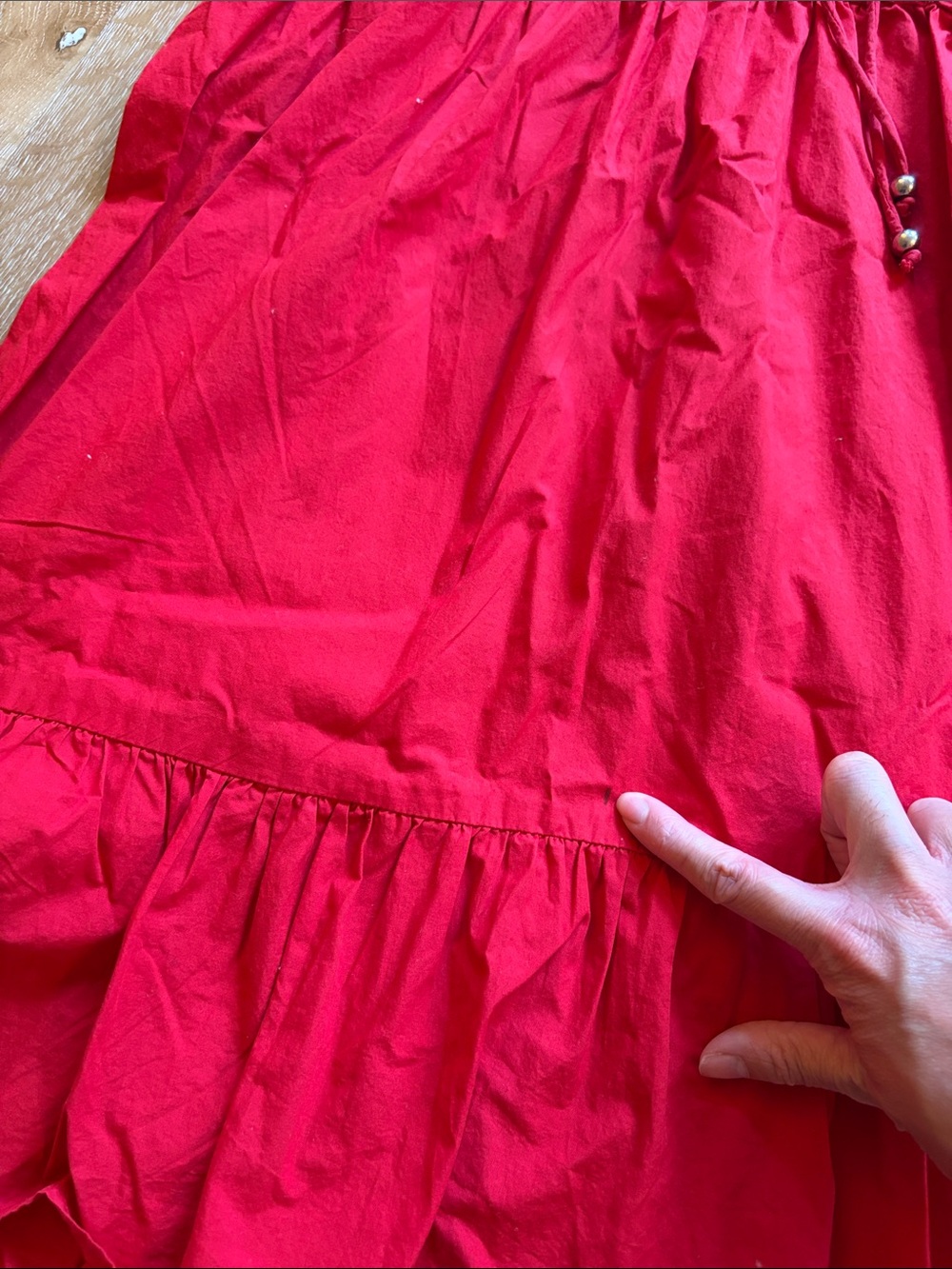 Caroline Constas Red Ruffle mini Sundress - - Picture 4 of 6